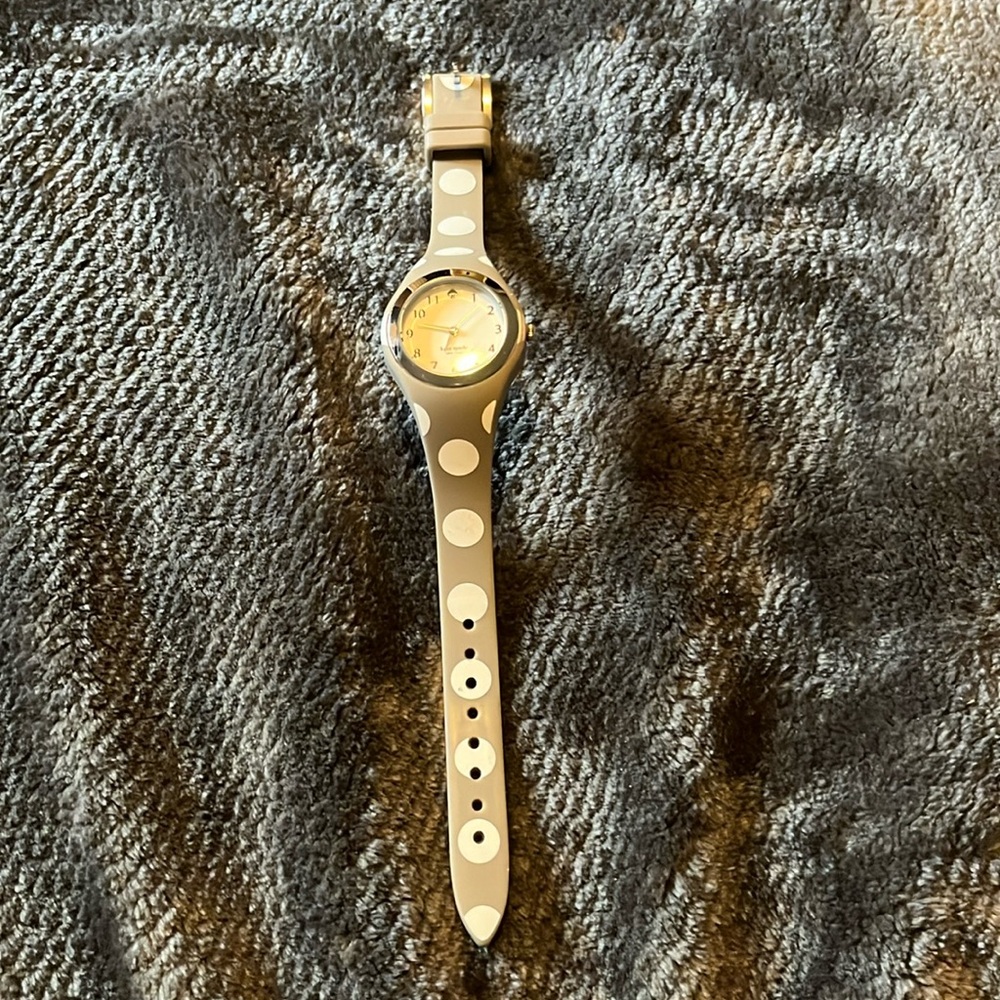 Kate Spade Watch - Grey Polka Dot